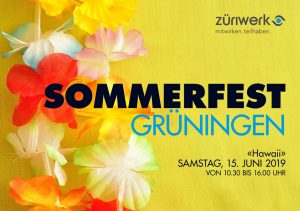 Sommerfest Grüningen 2019